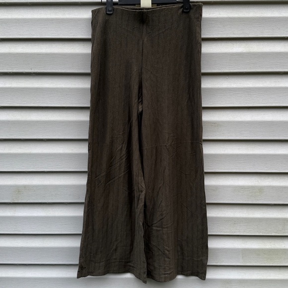 Zara | NWT Thin Cotton Wide Leg Pants size Medium - Picture 1 of 6